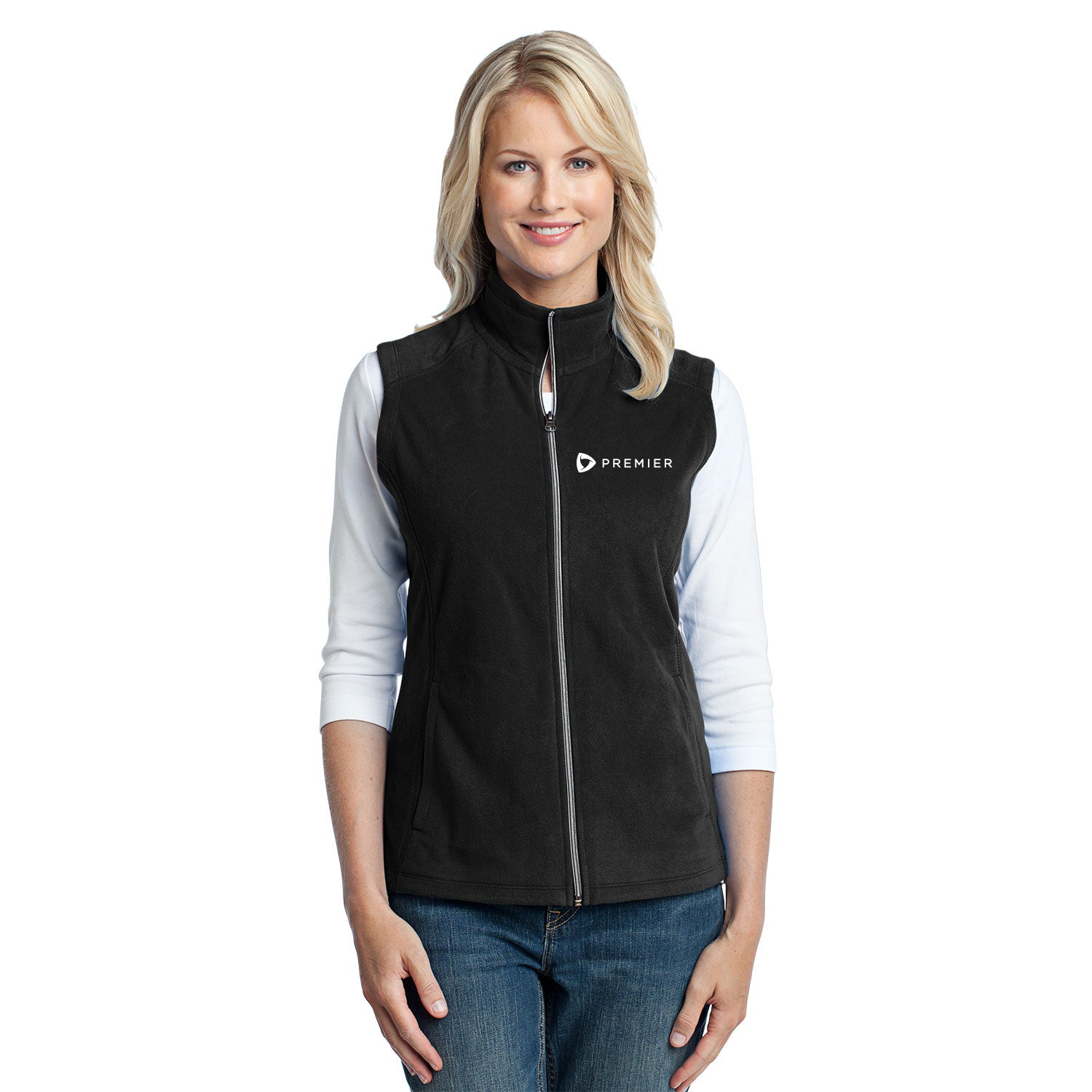 Premier Port Authority Ladies Microfleece Vest – The Premier Company Store